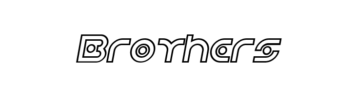 Planetary Orbiter Outline Bold Italic  Free Fonts Download