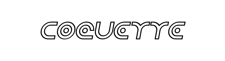 Planetary Orbiter Outline Bold Italic  Free Fonts Download