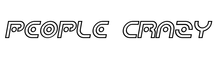 Planetary Orbiter Outline Bold Italic  Free Fonts Download