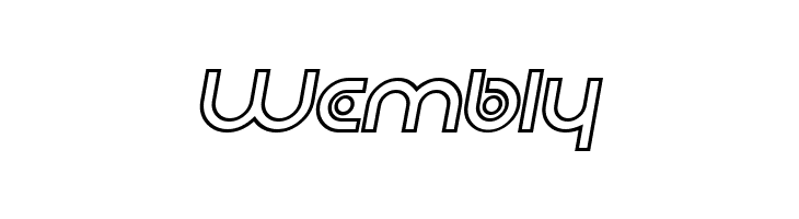 Planetary Orbiter Outline Bold Italic  Free Fonts Download