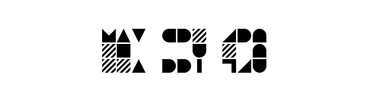 modulo3  Free Fonts Download