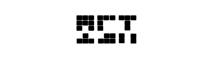 NEW TETRIS  Free Fonts Download