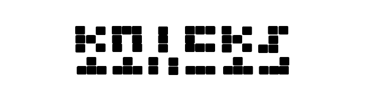 NEW TETRIS  Free Fonts Download