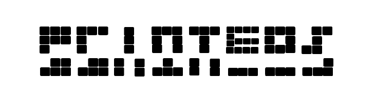 NEW TETRIS  Free Fonts Download