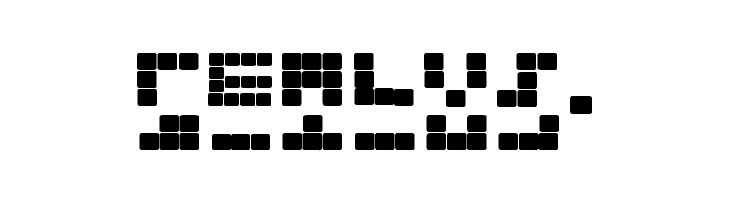 NEW TETRIS  Free Fonts Download