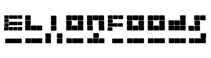 NEW TETRIS  Free Fonts Download