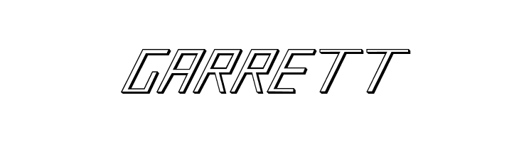 Blue July 3D  Free Fonts Download