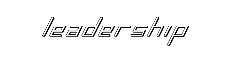 Blue July 3D  Free Fonts Download