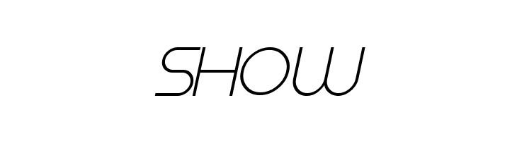 Megalomania Italic  Free Fonts Download