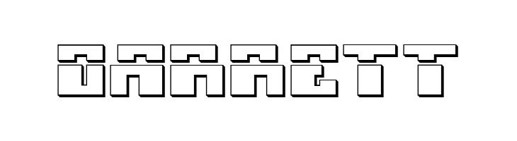 Micronian Laser 3D  Free Fonts Download