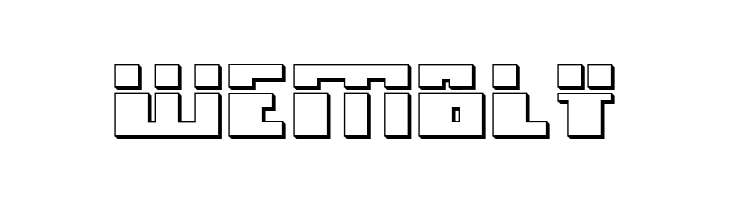 Micronian Laser 3D  Free Fonts Download