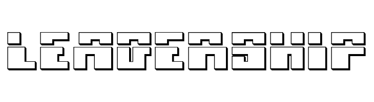 Micronian Laser 3D  Free Fonts Download