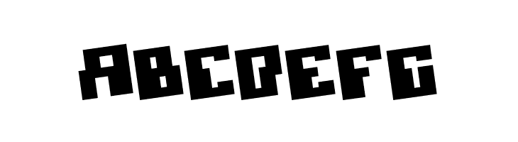 Micronian Rotate  Free Fonts Download