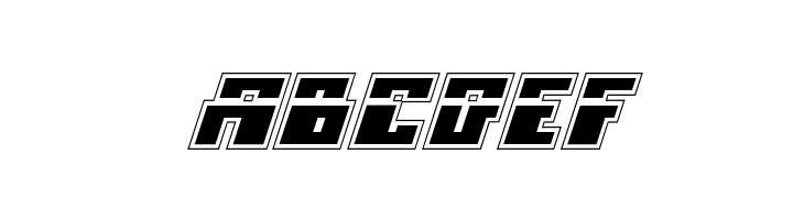 Micronian Laser Academy Italic  Free Fonts Download