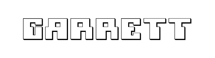 Micronian 3D  Free Fonts Download