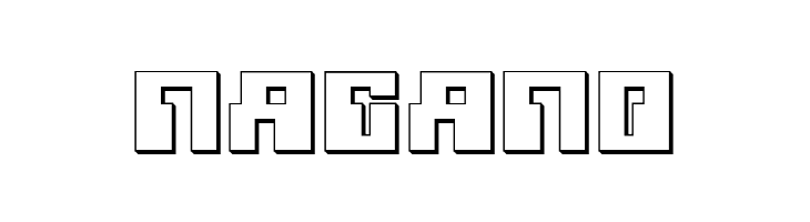 Micronian 3D  Free Fonts Download