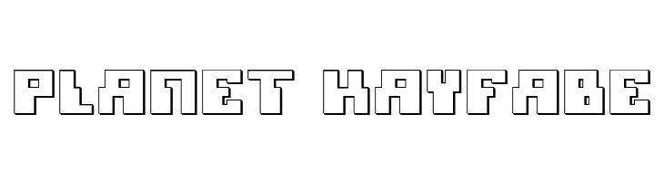 Micronian 3D  Free Fonts Download