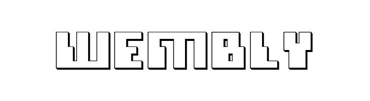 Micronian 3D  Free Fonts Download