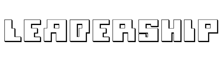 Micronian 3D  Free Fonts Download