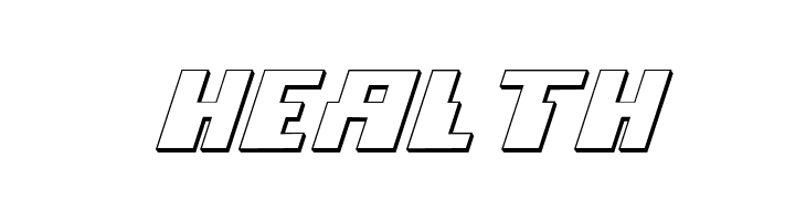 Micronian 3D Italic  Free Fonts Download