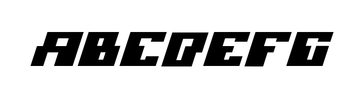 Micronian Expanded Italic  Free Fonts Download