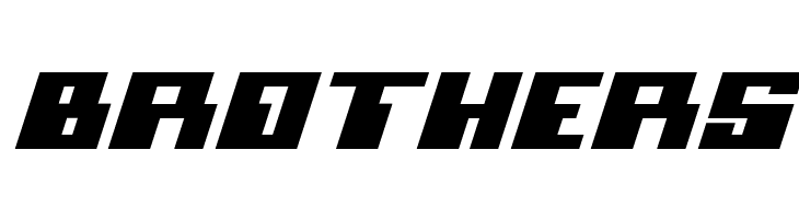 Micronian Expanded Italic  Free Fonts Download