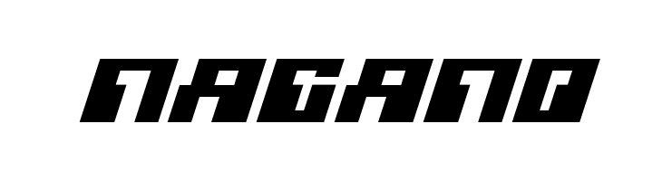 Micronian Expanded Italic  Free Fonts Download