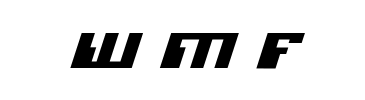 Micronian Expanded Italic  Free Fonts Download