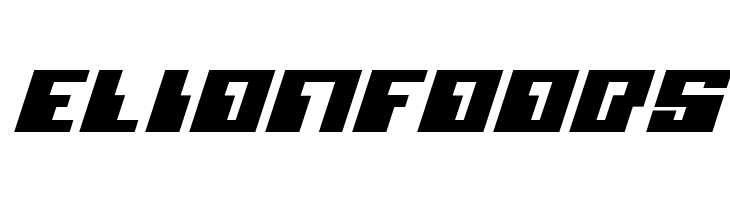 Micronian Expanded Italic  Free Fonts Download