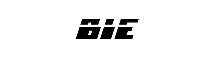 Micronian Expanded Laser Italic  Free Fonts Download