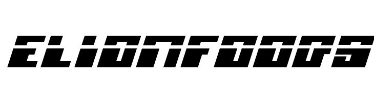 Micronian Expanded Laser Italic  Free Fonts Download