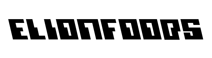 Micronian Leftalic  Free Fonts Download