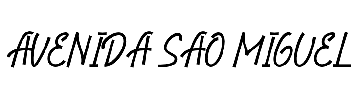 Bandrek Demo Italic  Free Fonts Download