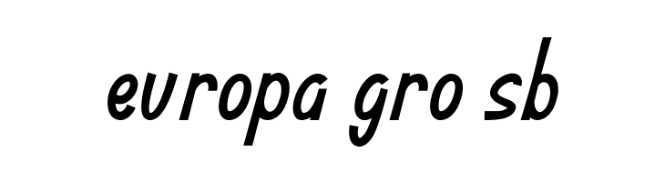 Bandrek Demo Italic  Free Fonts Download