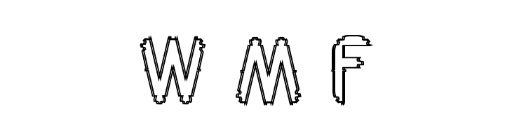 Switch One Demo Outline  Free Fonts Download