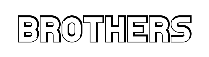 Jumpoff Demo Outline  Free Fonts Download