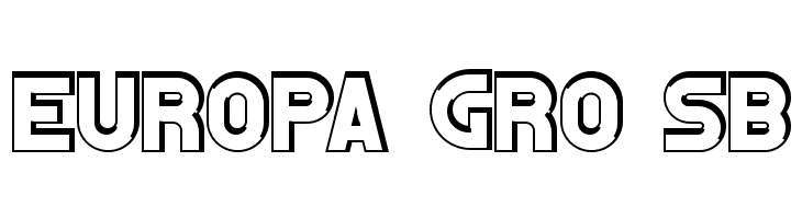 Jumpoff Demo Outline  Free Fonts Download