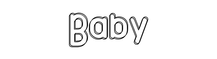 Line Light Demo Outline  Free Fonts Download