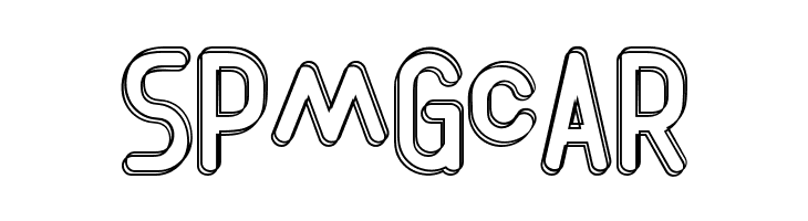 Line Light Demo Outline  Free Fonts Download