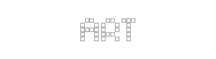 Matrix Dots Demo Outline  Free Fonts Download