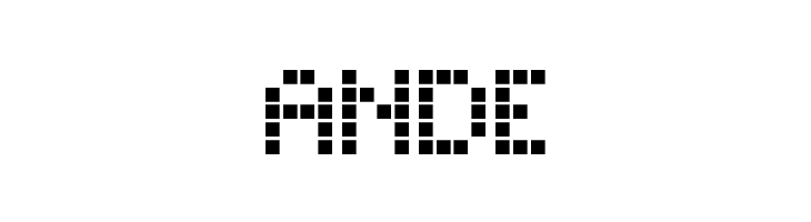 Matrix Dots Demo  Free Fonts Download