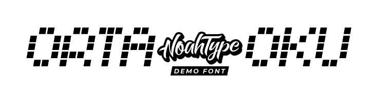Matrix Dots Demo Italic  Free Fonts Download
