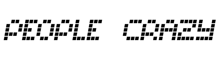 Matrix Dots Demo Italic  Free Fonts Download