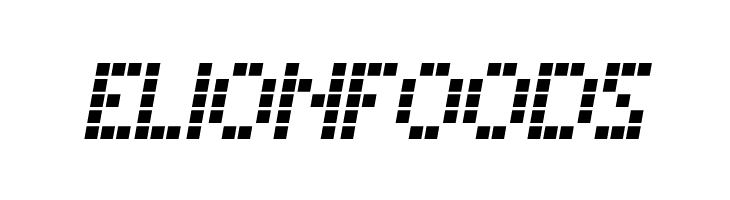 Matrix Dots Demo Italic  Free Fonts Download