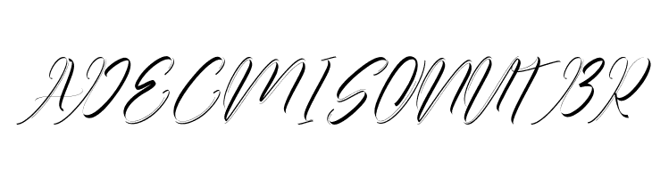 Achilleas Demo Italic  Free Fonts Download