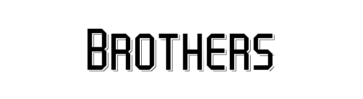 Shut Down Demo Shadow  Free Fonts Download