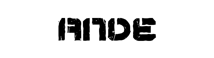 Thermal War Demo Display  Free Fonts Download