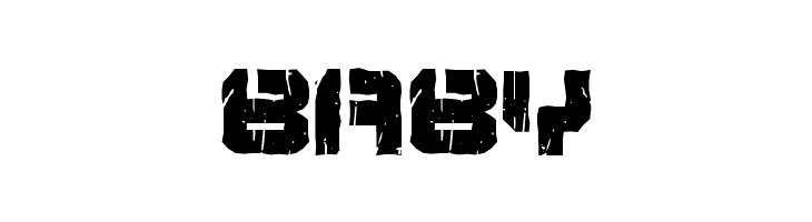 Thermal War Demo Display  Free Fonts Download