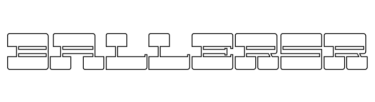 Better Retro Demo Outline  Free Fonts Download