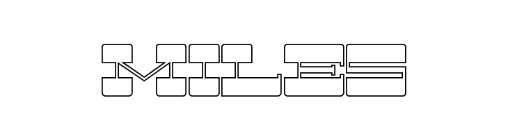 Better Retro Demo Outline  Free Fonts Download